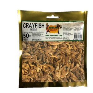 Crayfish Whole Dried (African Beauty) Getrocknete Flusskrebse ganz 50g